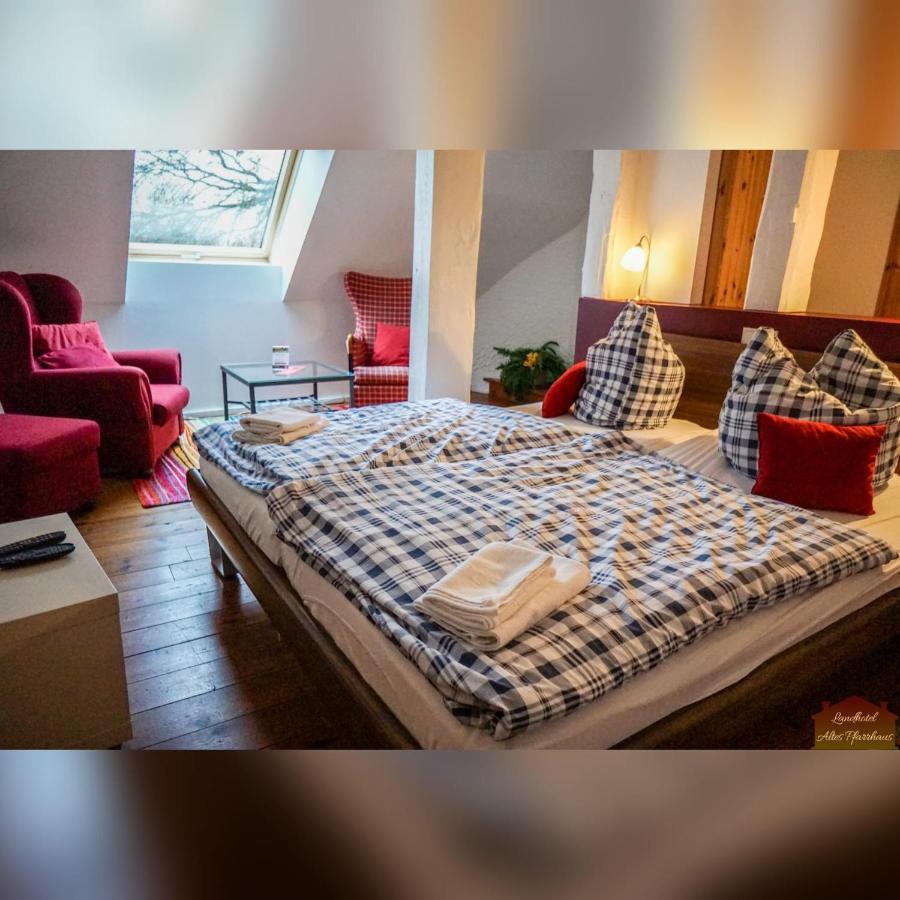 Hotelpension Pfarrhaus Alt Schwerin Esterno foto